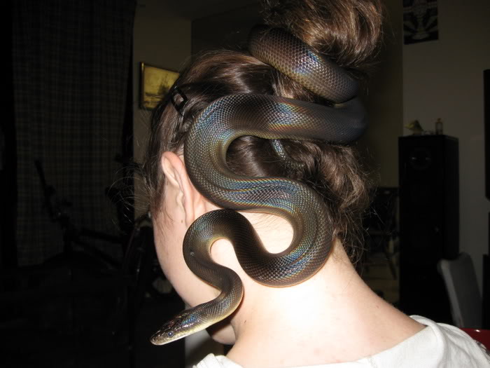 Snakes in your hair! (duw)