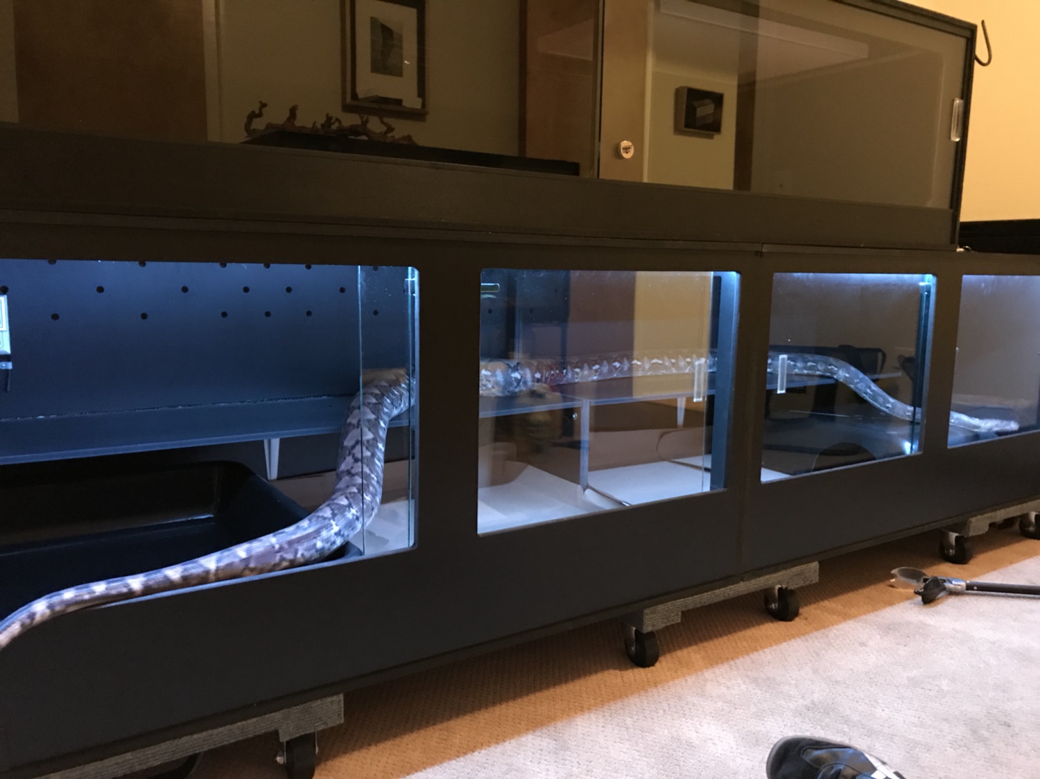 8'x32"x24" Modular PVC Enclosure Build and Specs