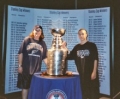 Me and my son 2004 NHL draft