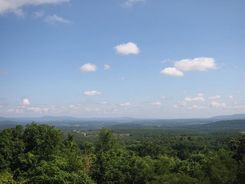 Mars drive - view from Sideling Hill