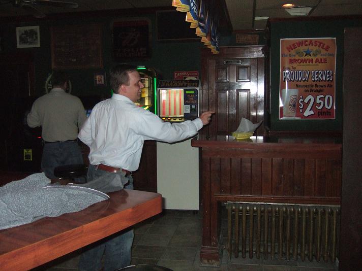 darts at the happy tap