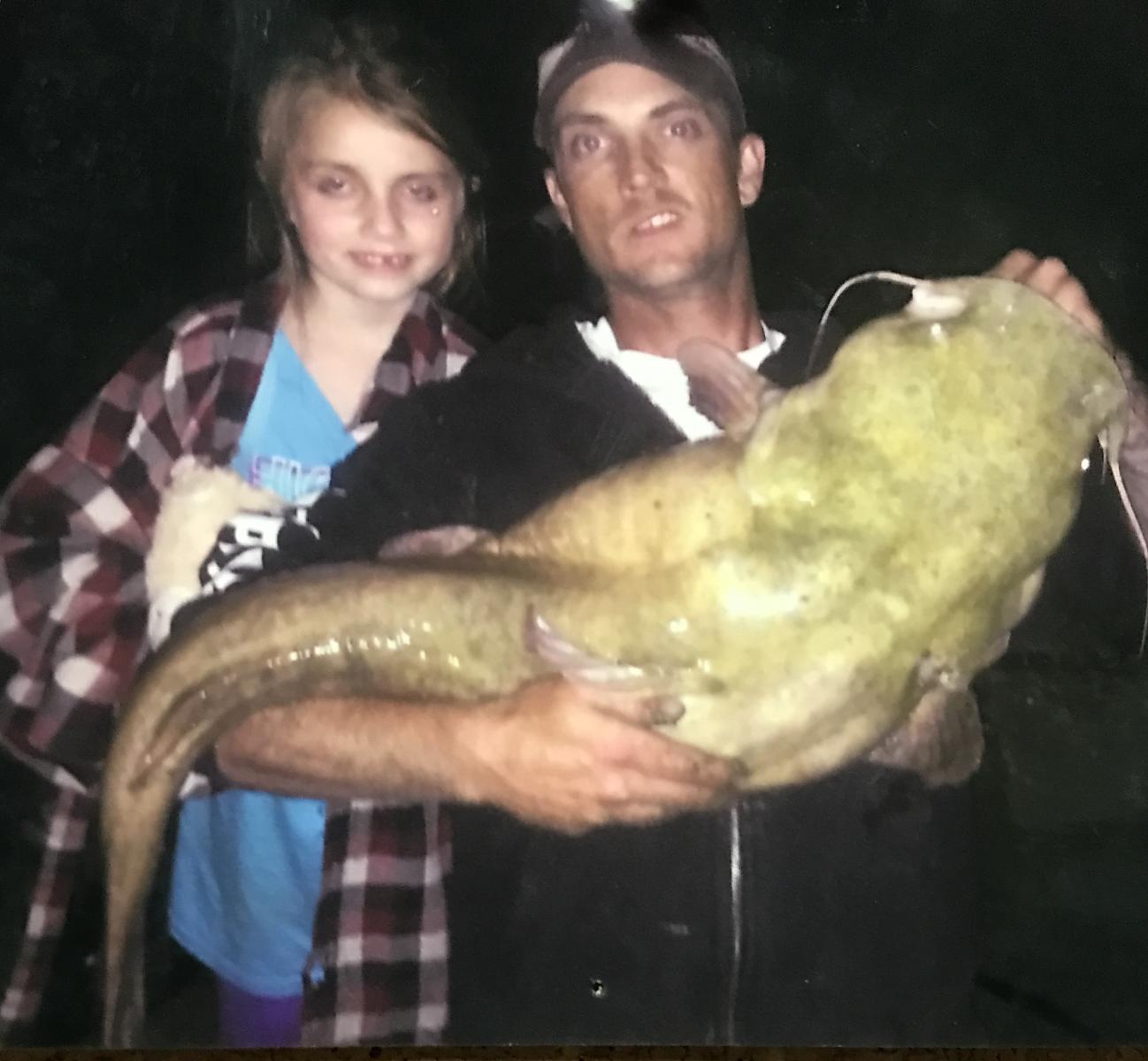 Me n my daughter on th ohio river