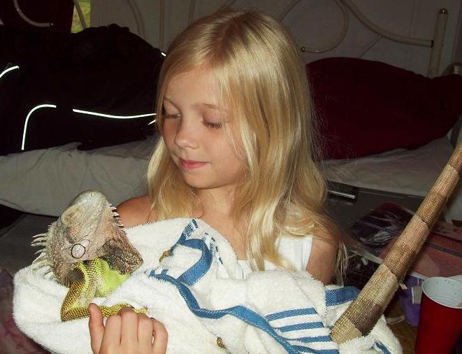 Mae: The Iguana Whisperer