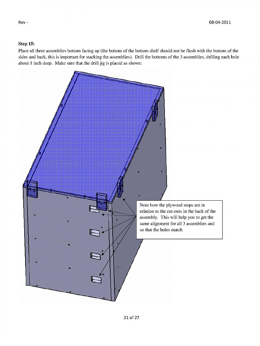41-28 qt melamine rack build instructions page 21