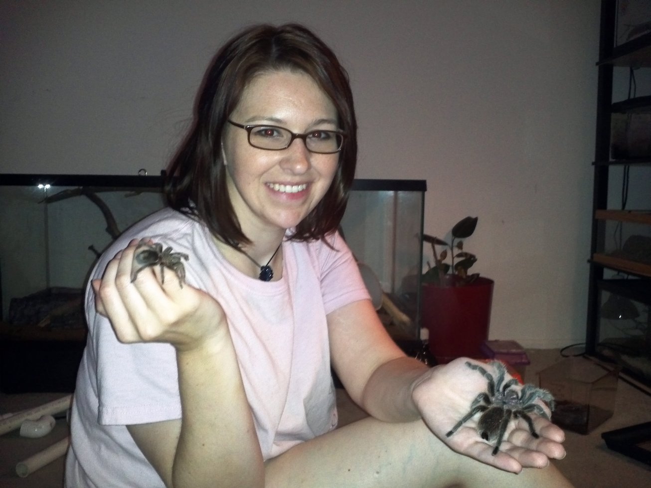 Me and the tarantulas