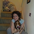 Me n Bowser on the stairs