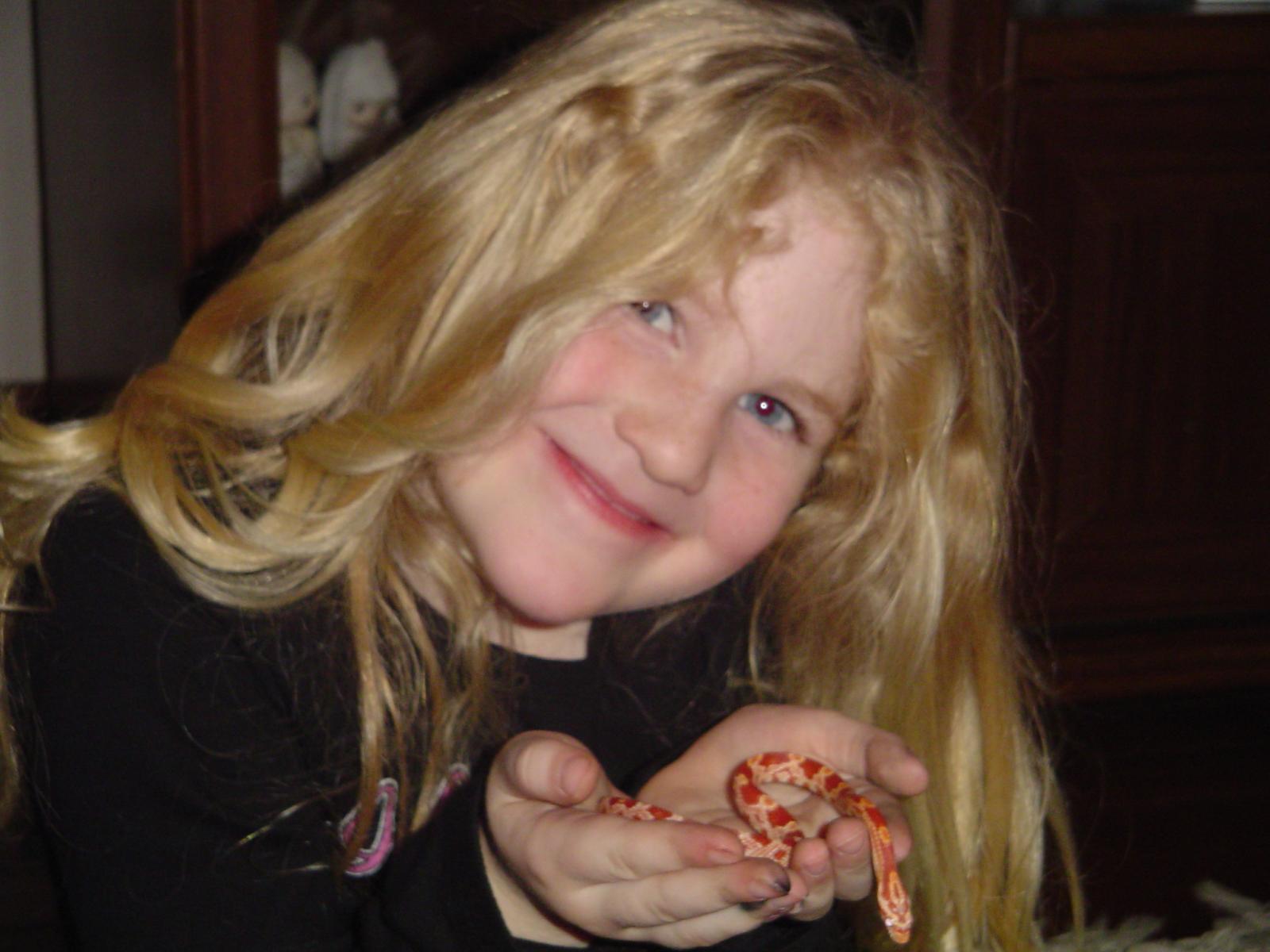 Regan holding Reo