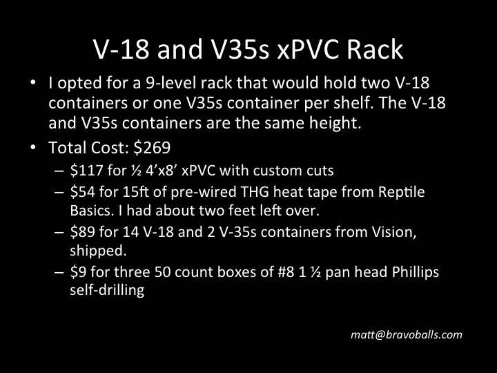xPVC Rack