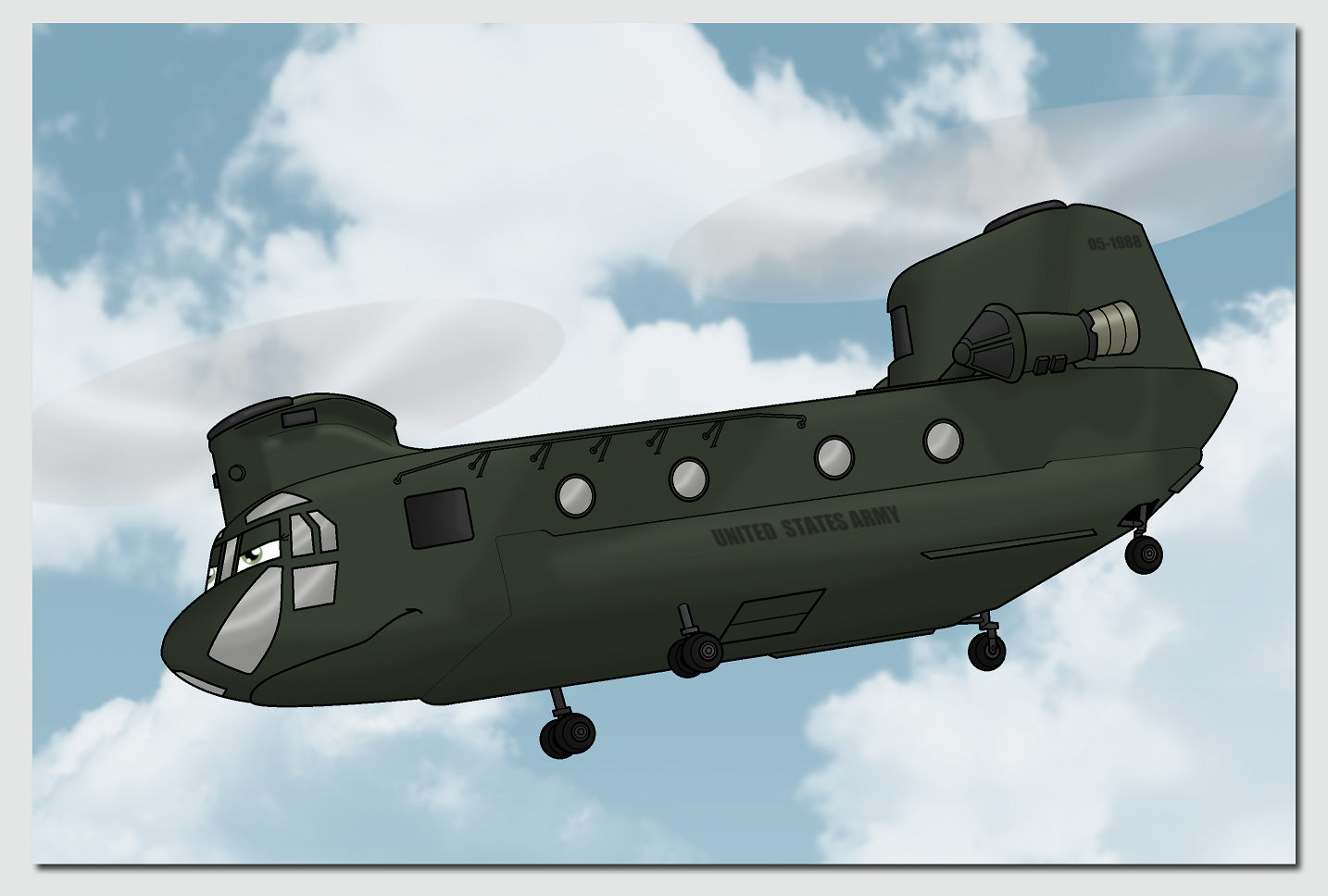 CH-47 Chinook TOON