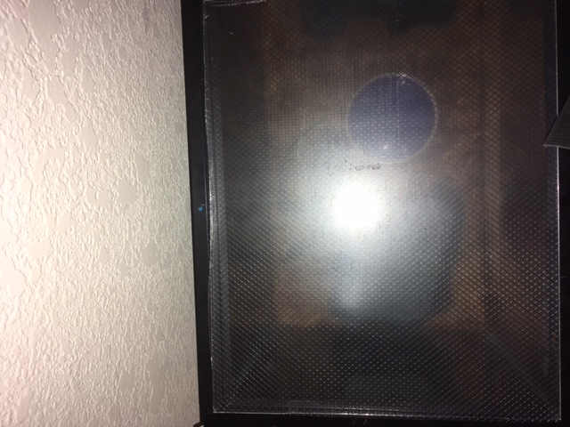 Wire routing and plexiglass glass top