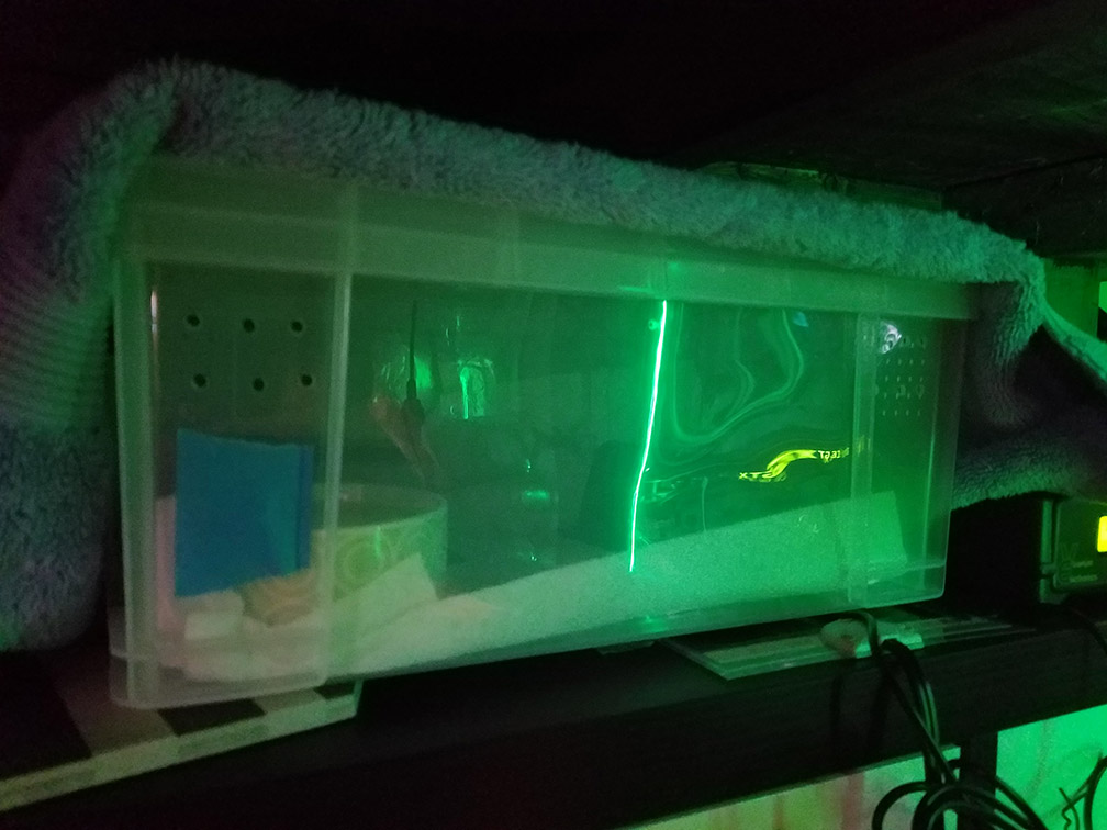 Tub set up
