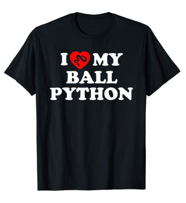 I Love Ball Pythons Shirt
