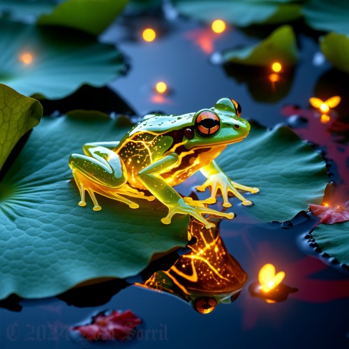Nightlight on the Waters Edge