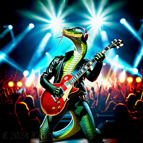 Reptile Rockstar
