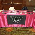 Our table at the Des Moines snake expo